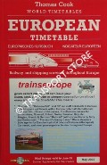 Thomas Cook European [Rail] Timetable / Europäisches Kursbuch / Indicateur Européen, May 2002 by FOX, Brendan (ed.)